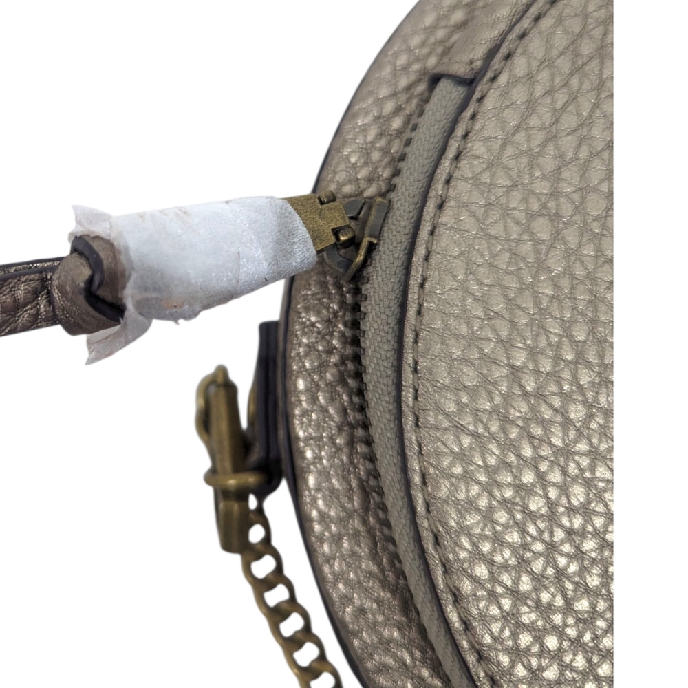 Rebecca Minkoff Canteen Crossbody Bag Purse Handbag NEW Antique Gold - Picture 13 of 16